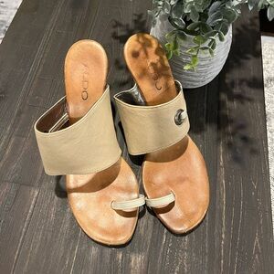 ALDO Tan Women's Slide Sandals